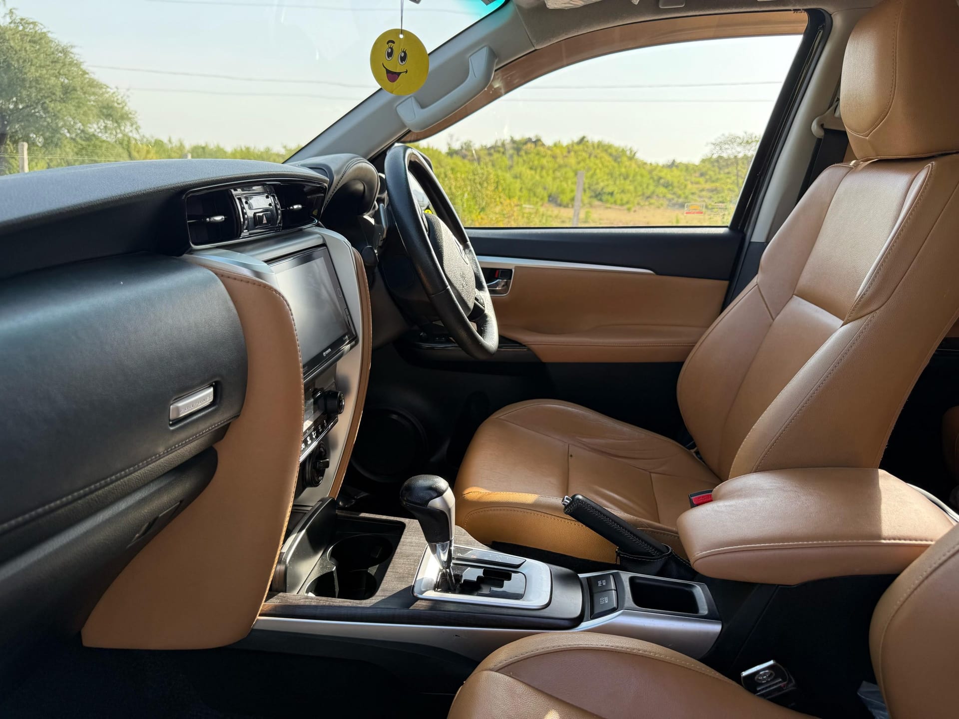 Fortuner inside front