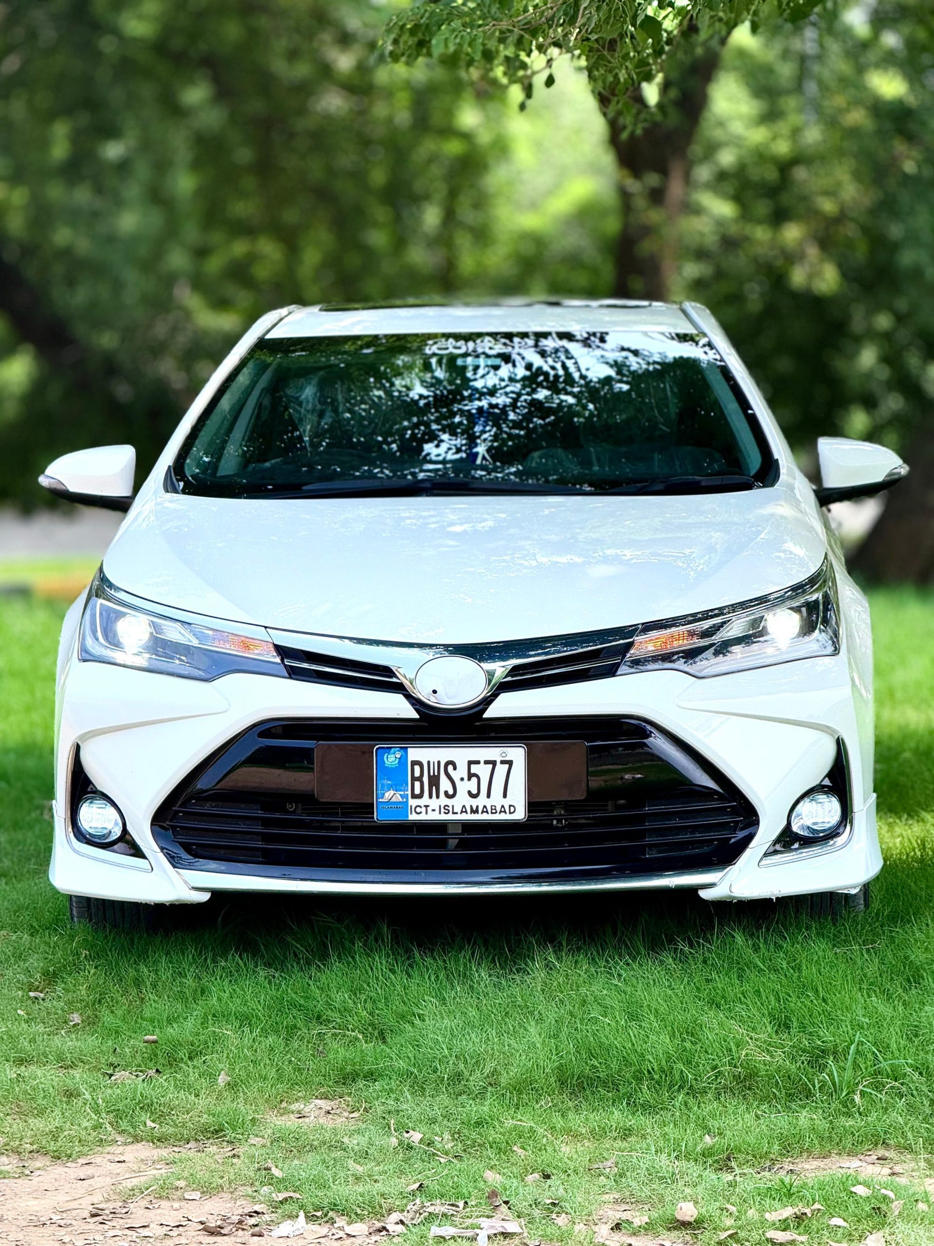 Toyota Corolla Grande Front